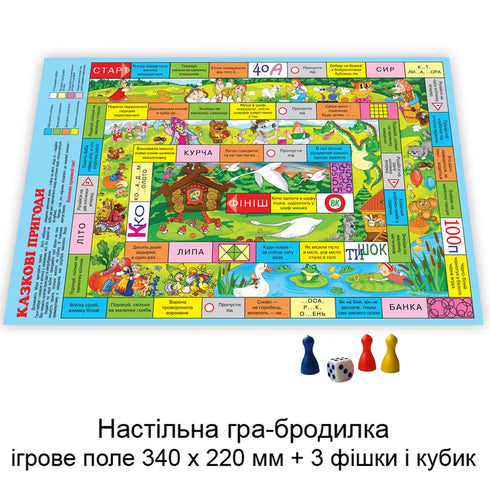 Гра-бродилка Казкові пригоди