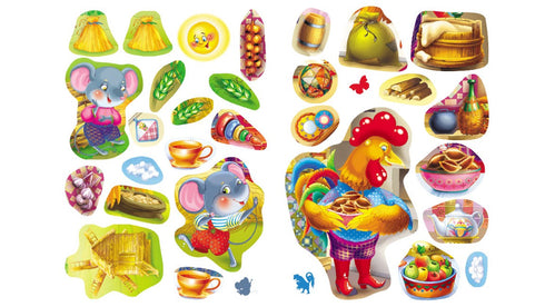 Колосок. Казки з наліпками