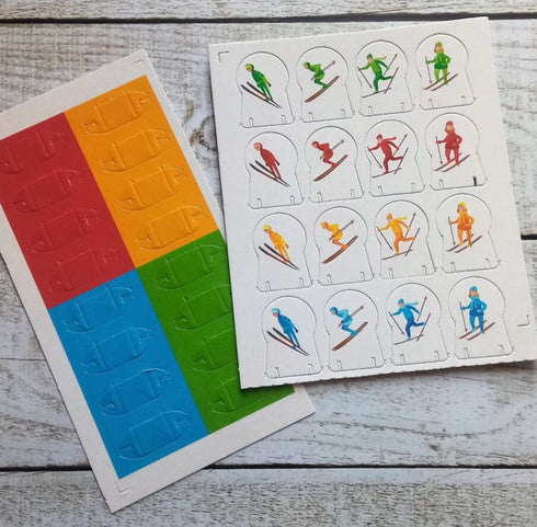 Настільна гра. Лижні перегони