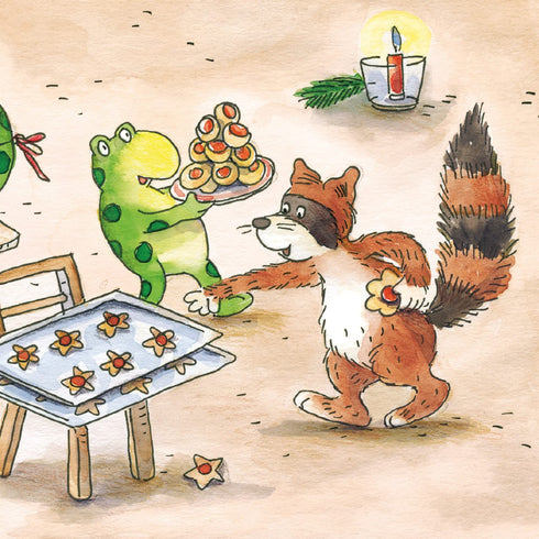 Pixie is waiting for Christmas