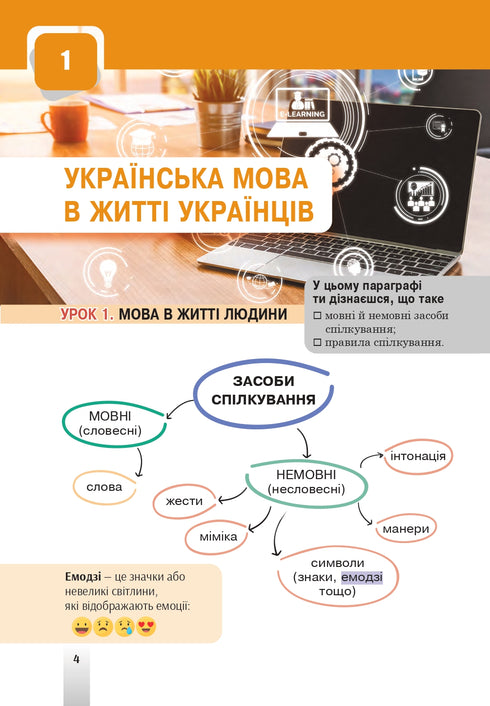 "Ukrainian Language" textbook for 5th grade of general secondary education institutions