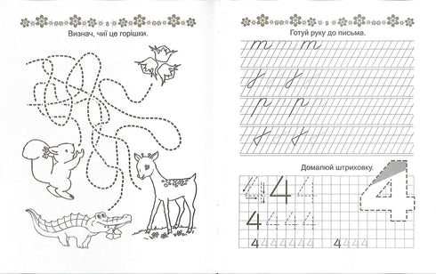 Copybooks. We write letters