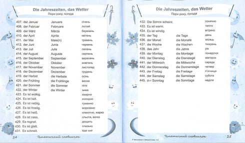 German My Vocabulary Notebook. My Dictionary of the German Language. Grades 1-4