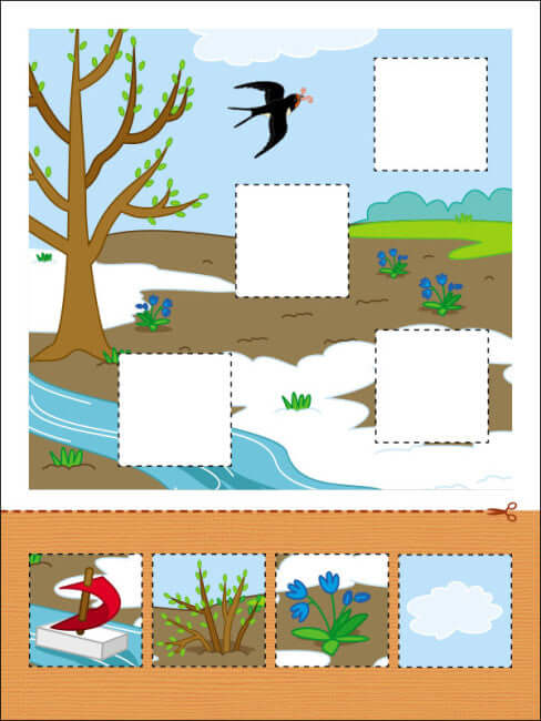 Аплікації. Рівень 1. Вирізання квадратів, прямокутників (тираж закінчився)