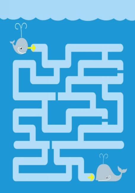 Багаторазові лабіринти. Корівка