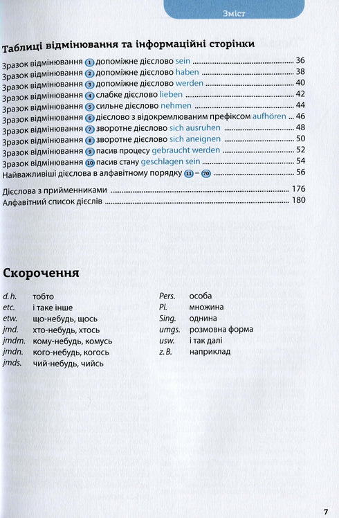 Все про німецькі дієслова