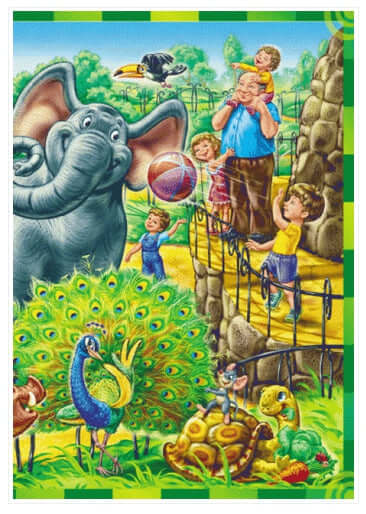 Знайди і покажи. Тварини