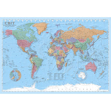 Political World Map. 1:30,000,000 (paper/laminated) 100*70 (Ukrainian Edition)